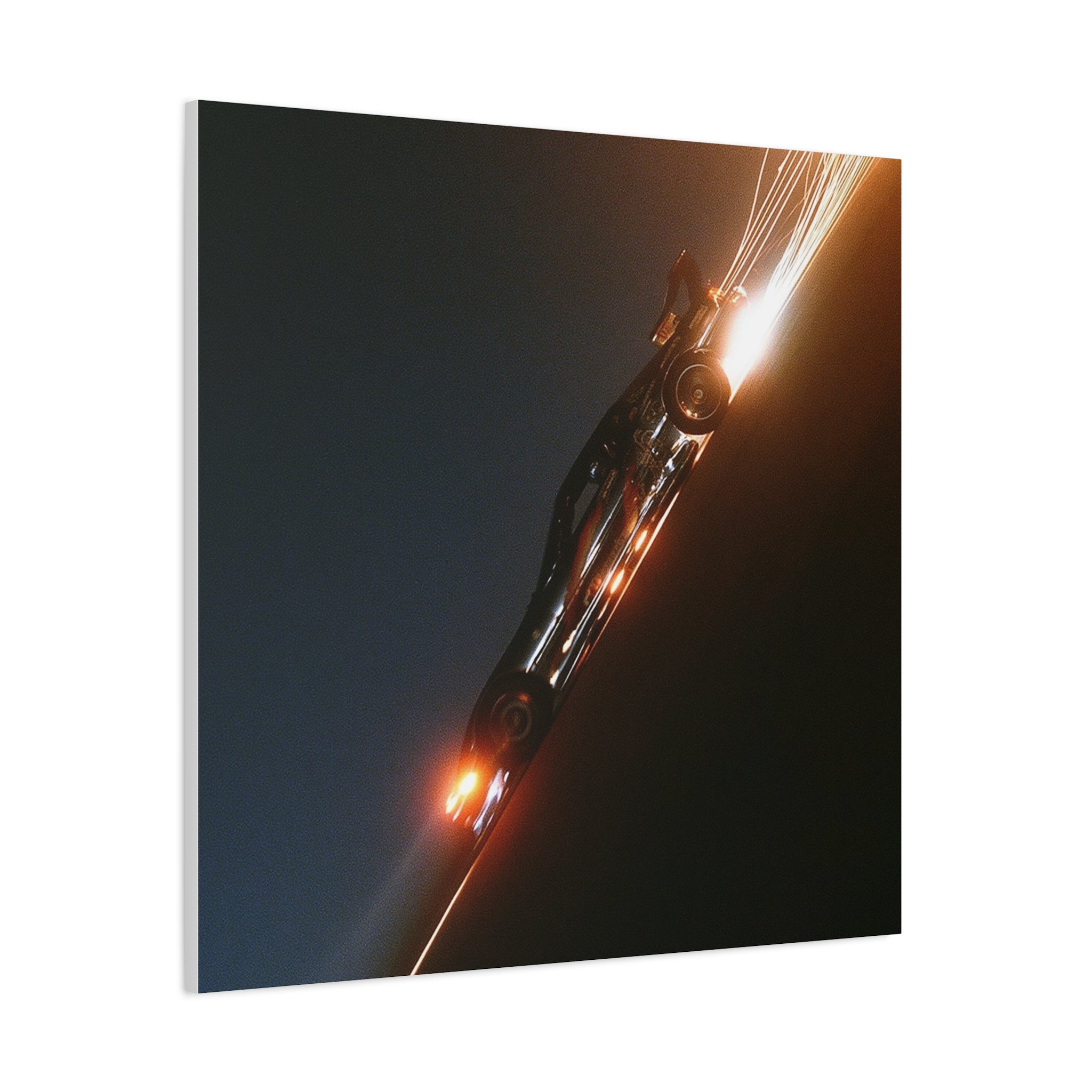 Speed matte canvas print