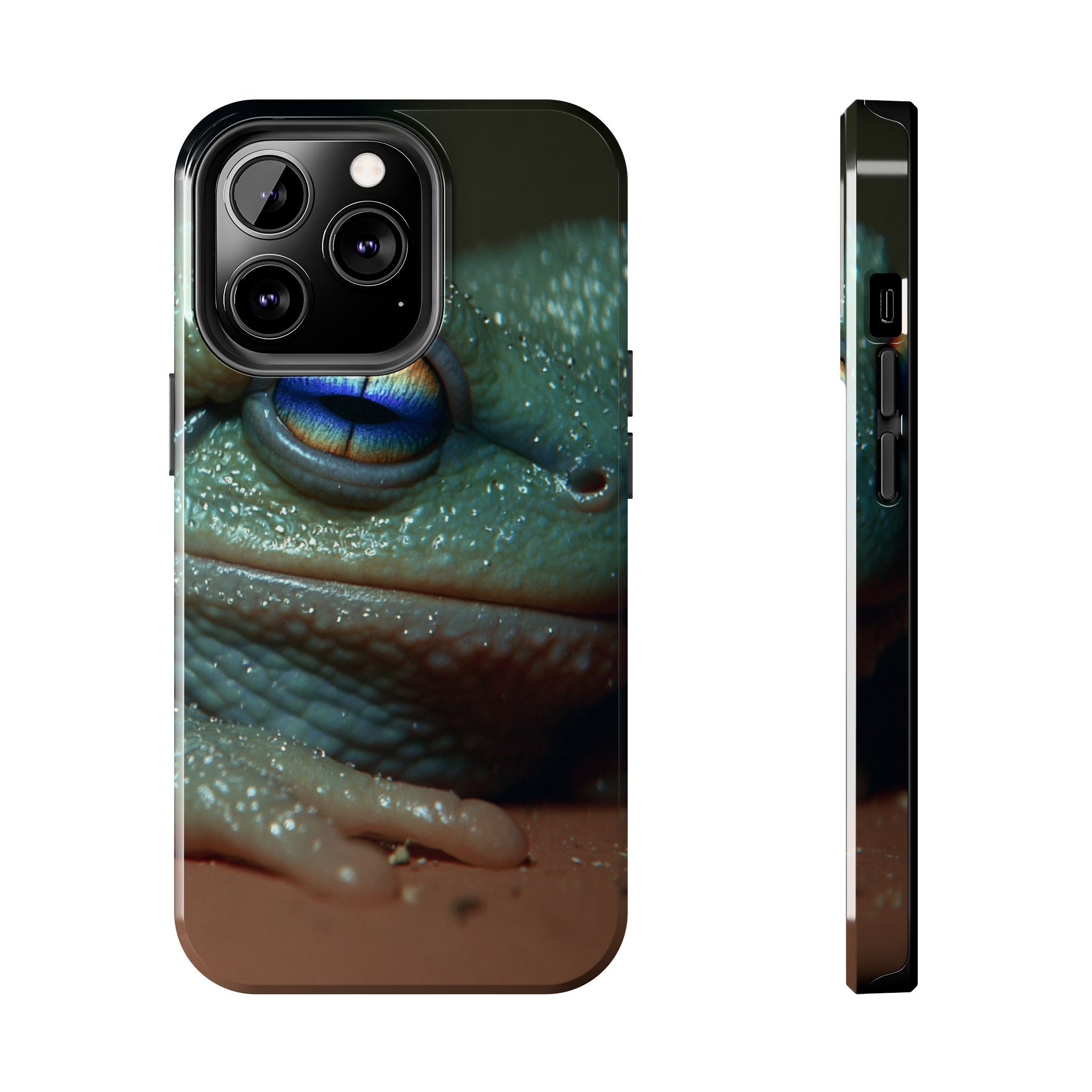 Trippy frog phone case