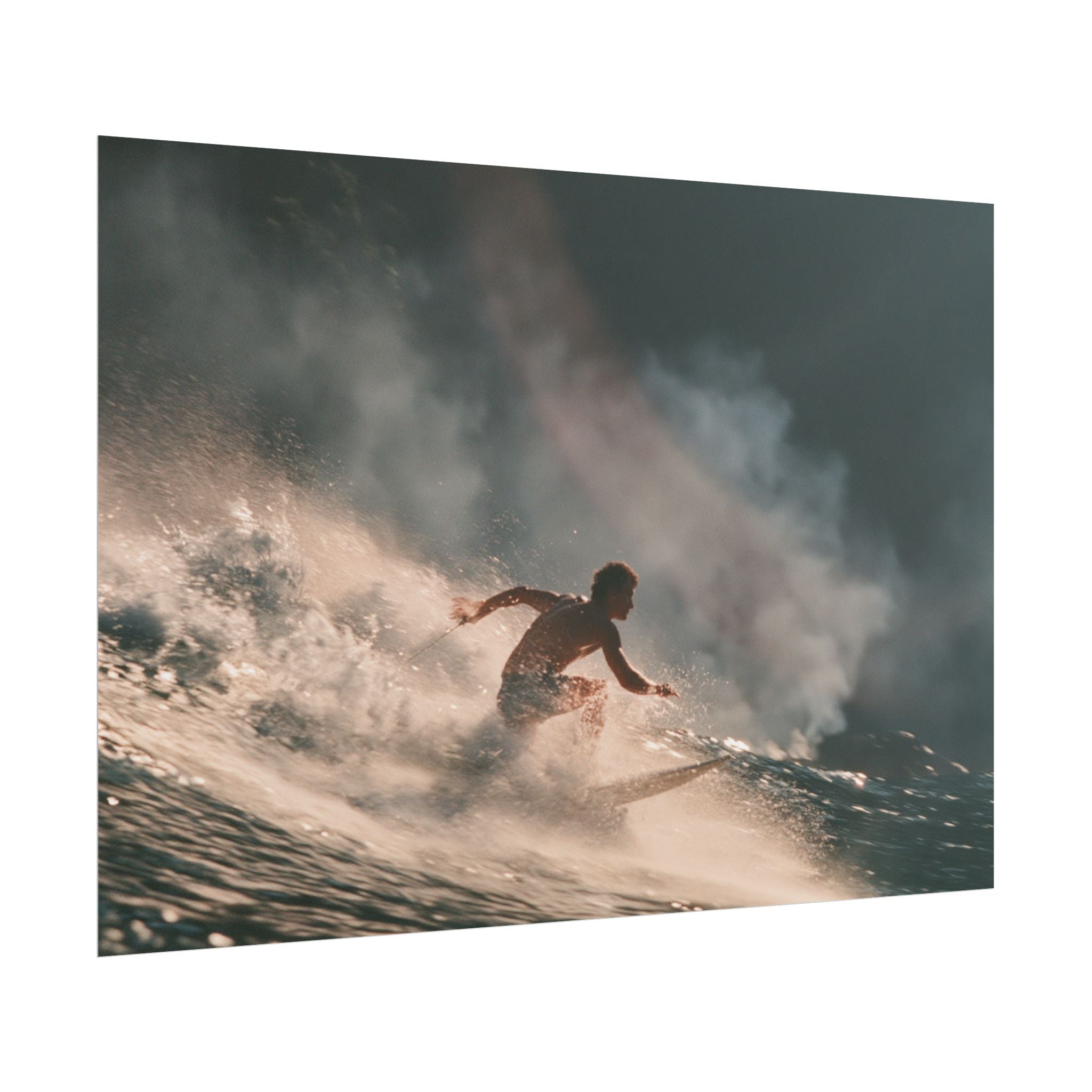 Wave catcher poster