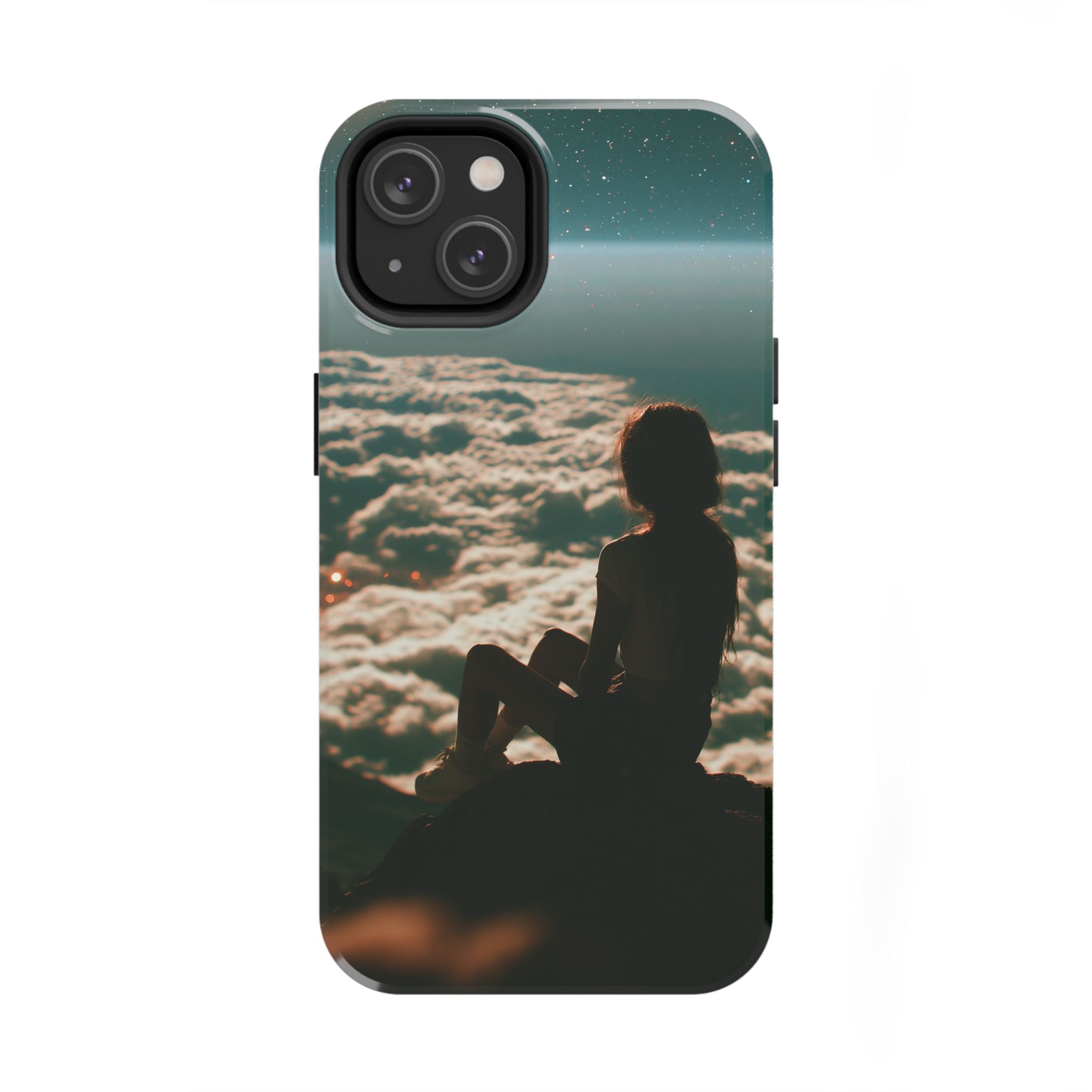 Lonely girl phone case
