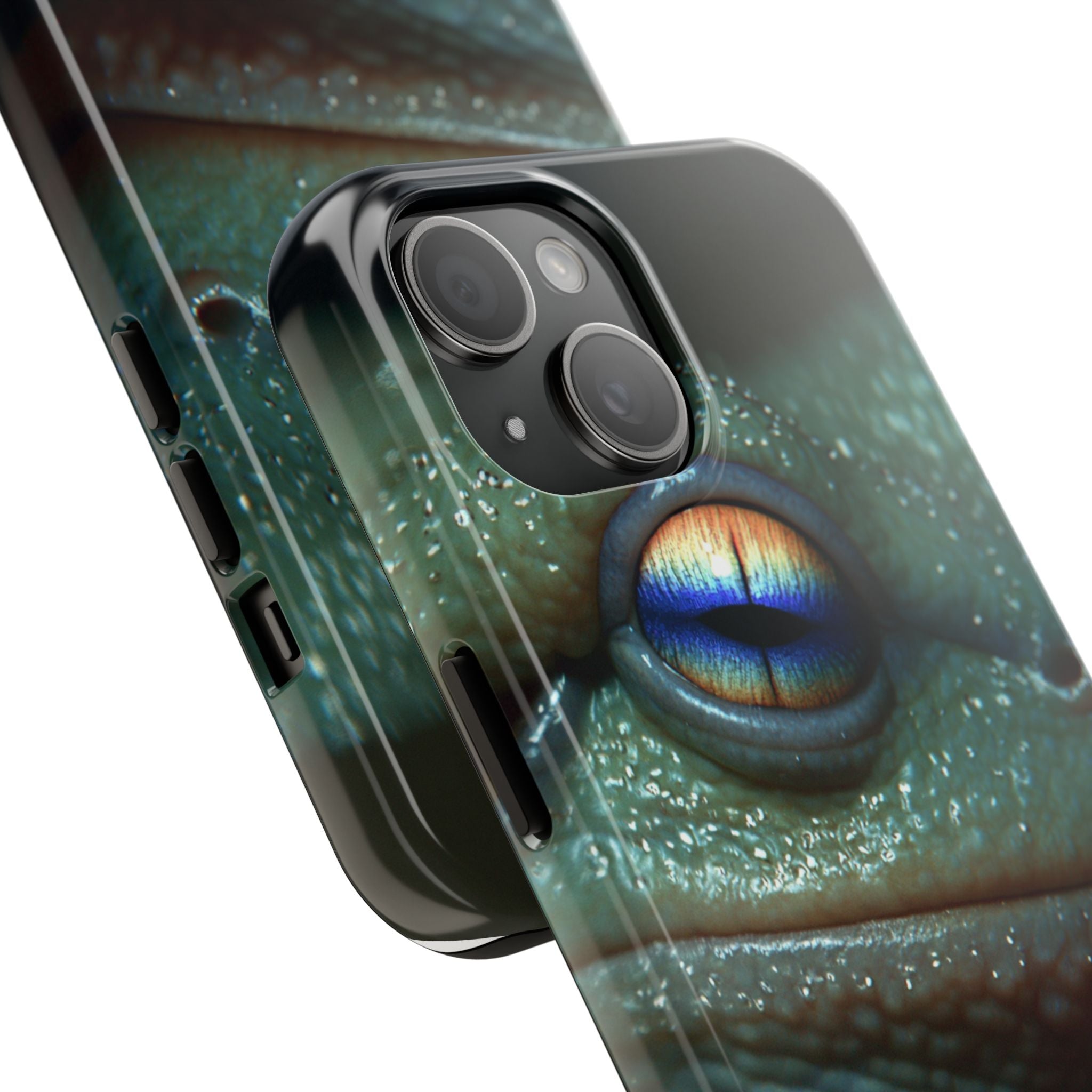 Trippy frog phone case