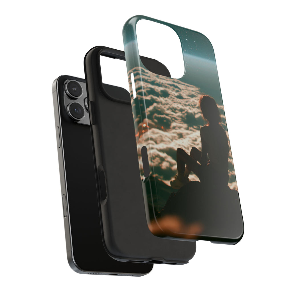 Lonely girl phone case