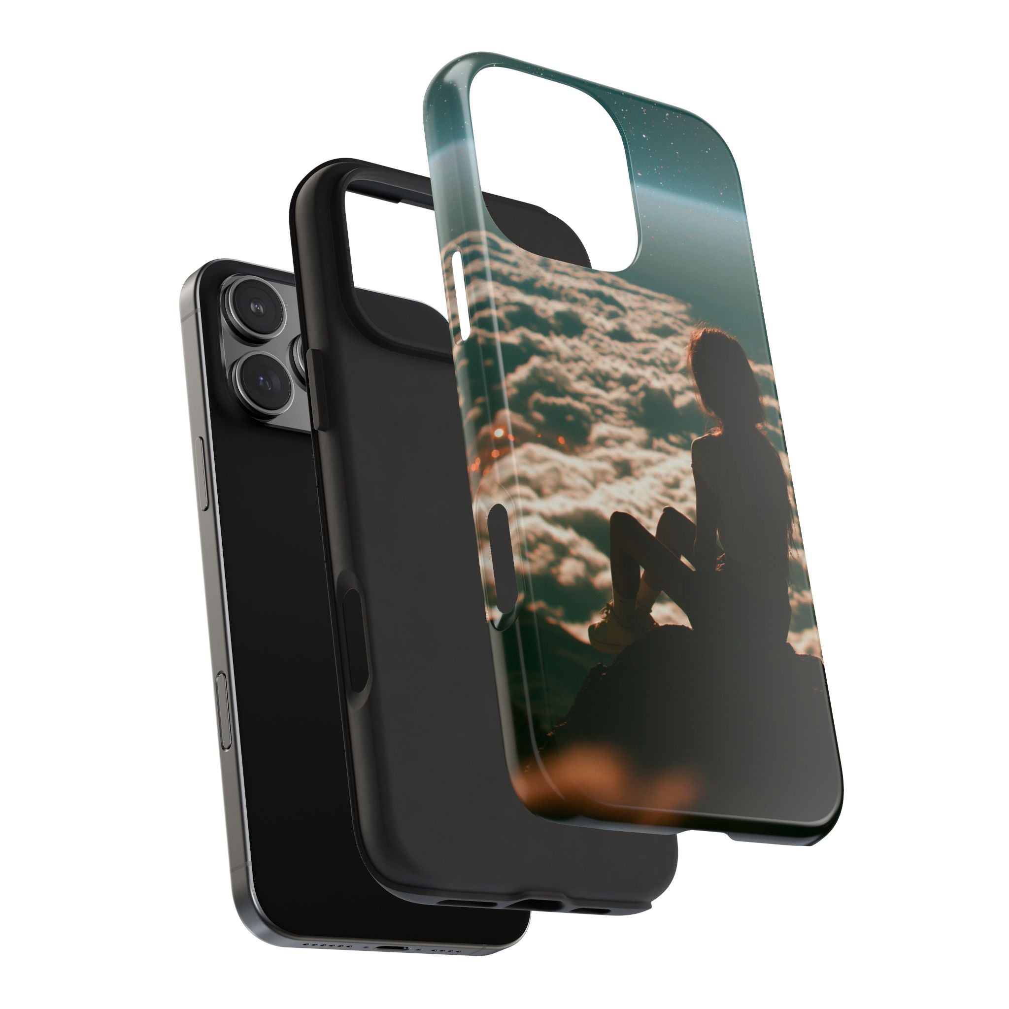 Lonely girl phone case