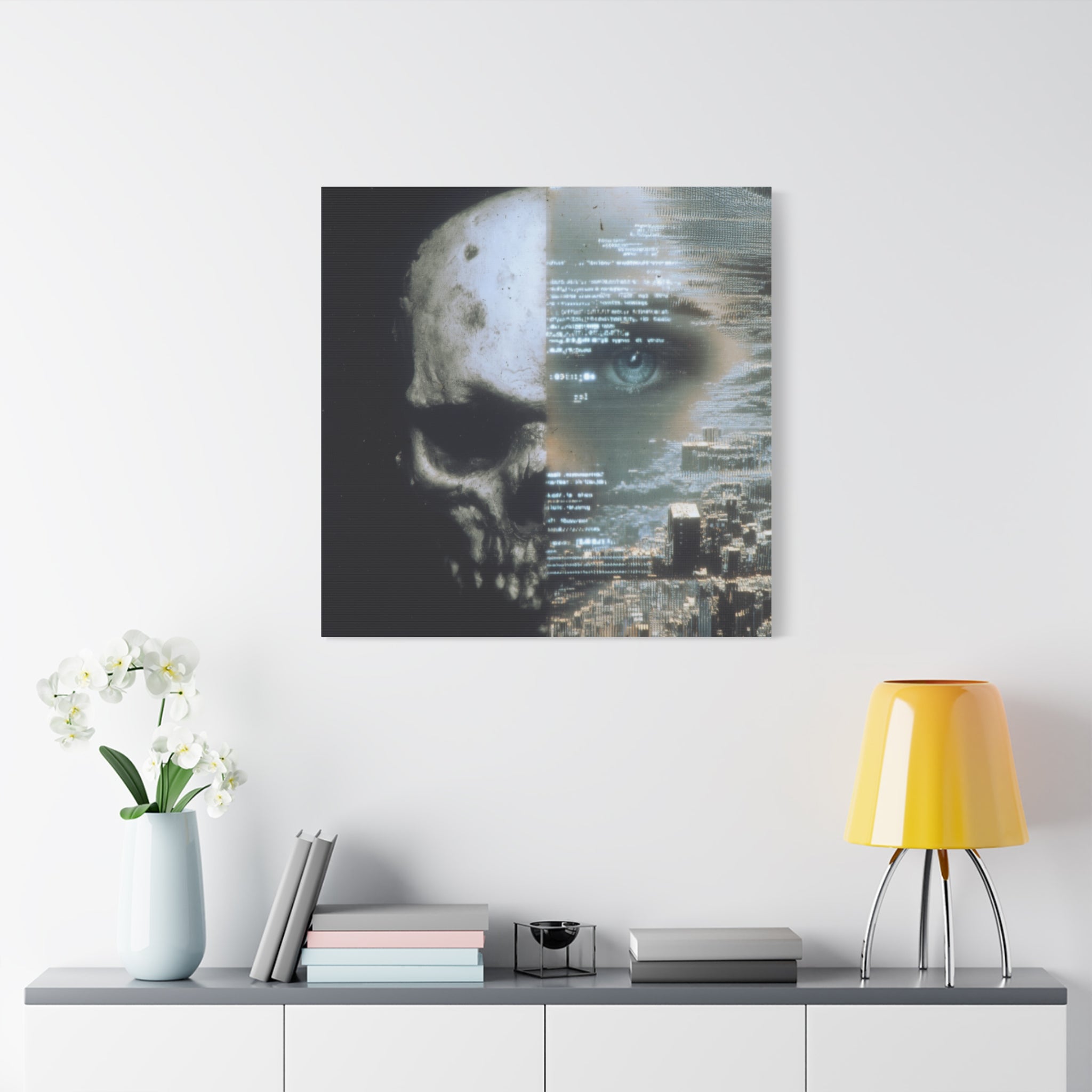 Dichotomy matte Canvas print