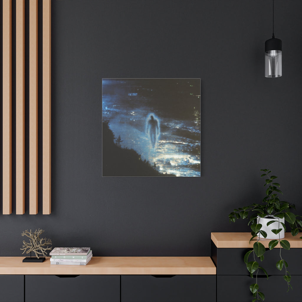 Digital soul matte canvas print