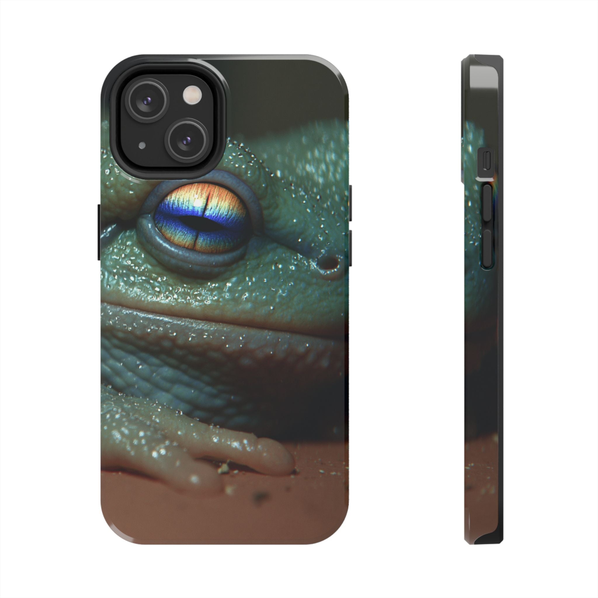 Trippy frog phone case