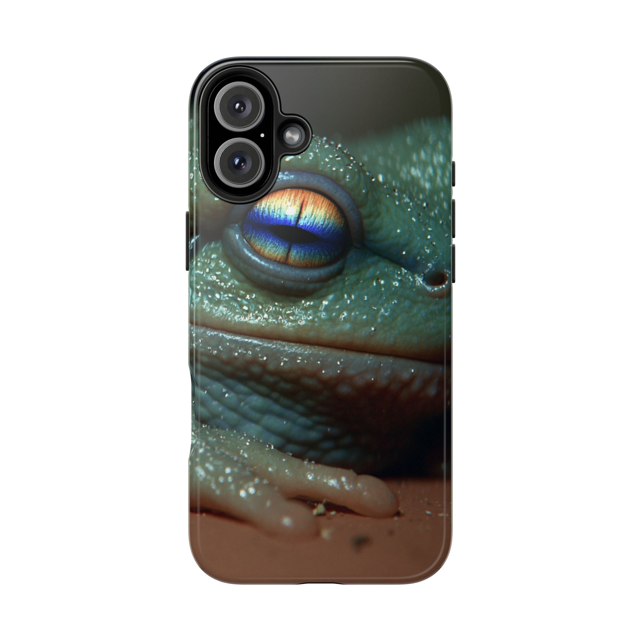 Trippy frog phone case