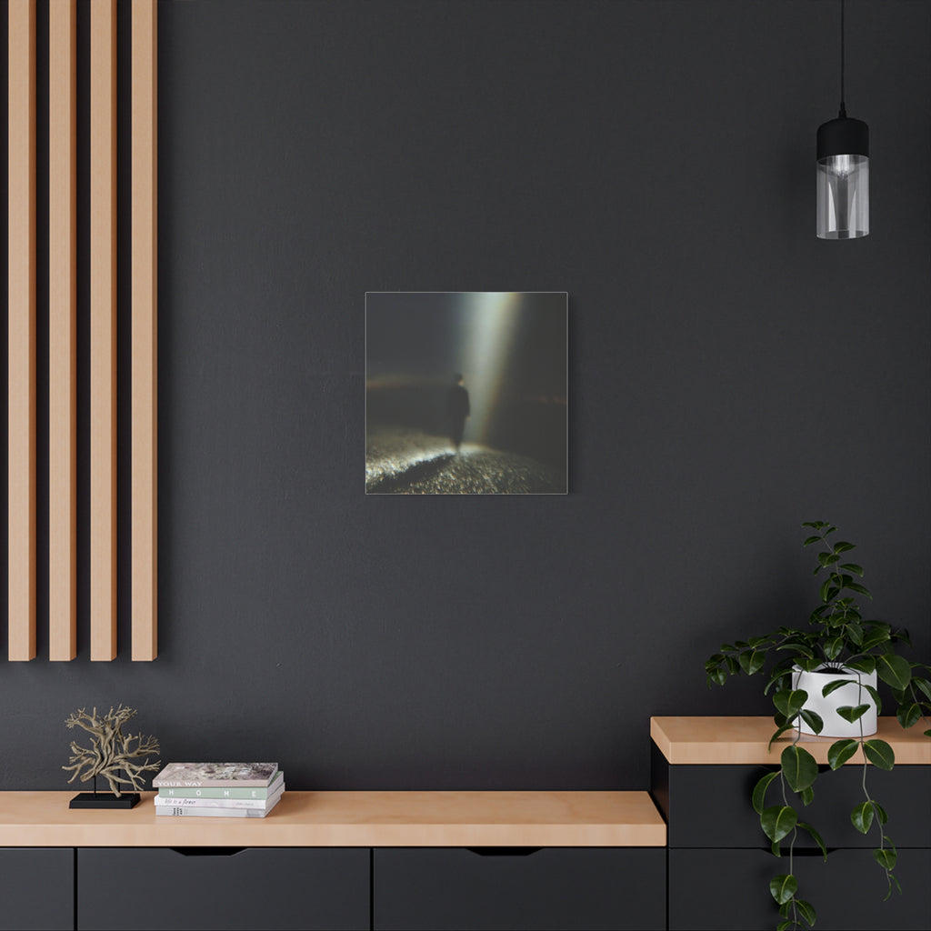Lost matte Canvas print