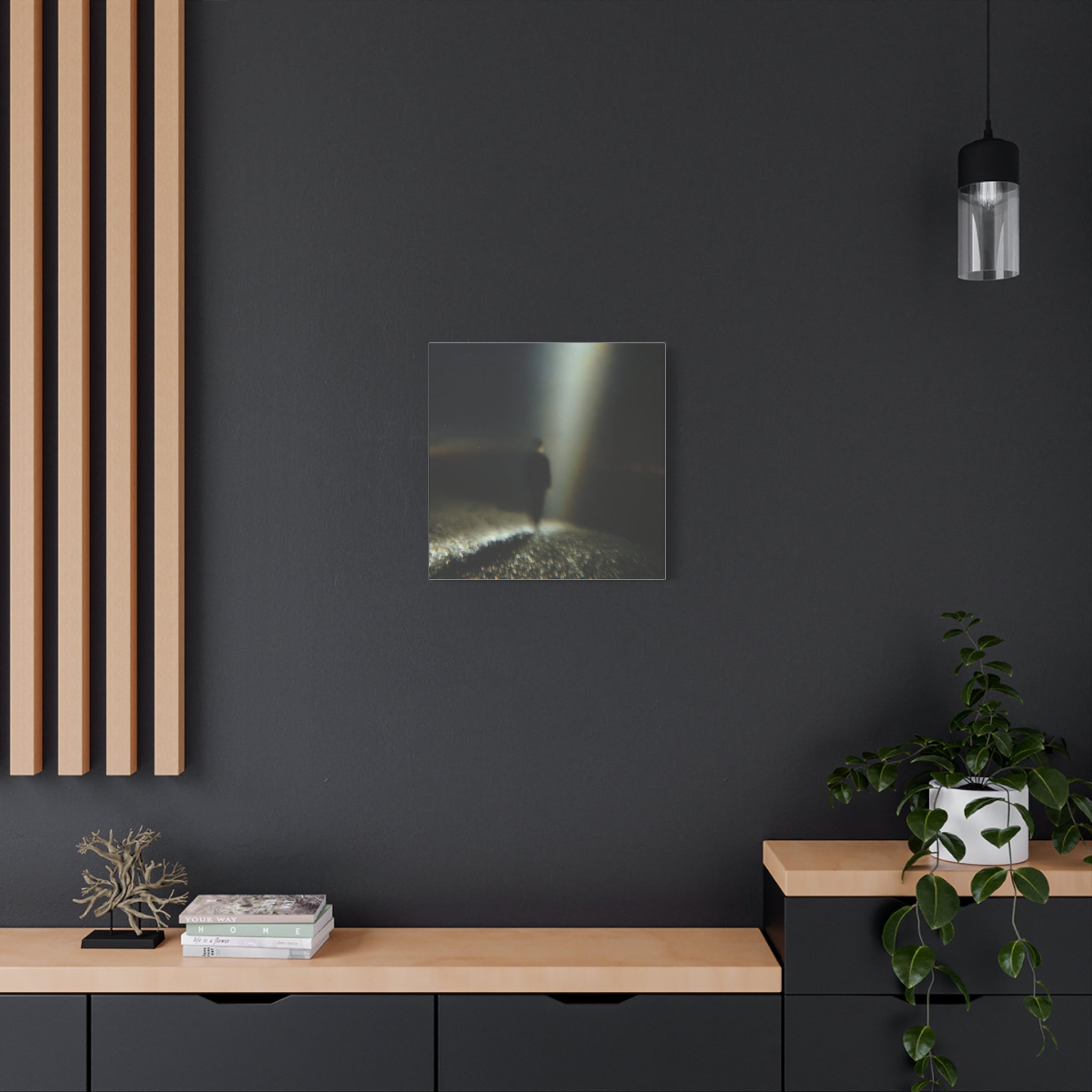 Lost matte Canvas print
