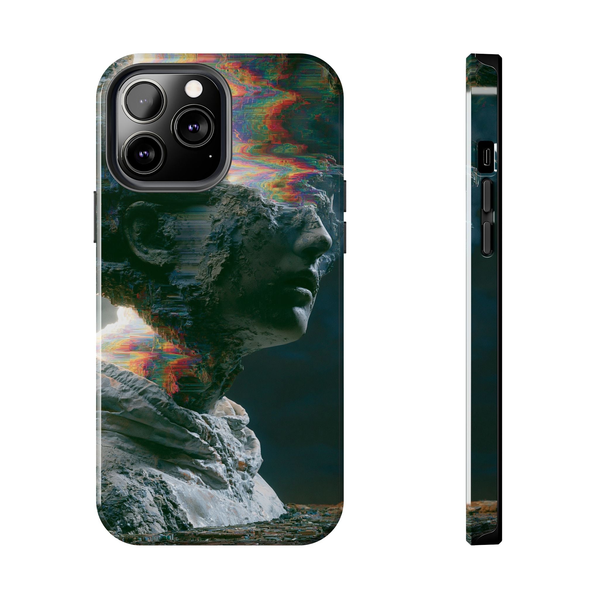 Psychedelic headache phone case