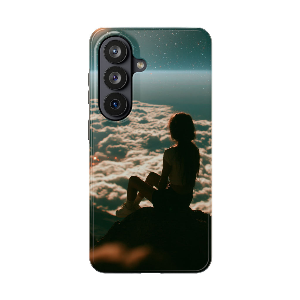 Lonely girl phone case