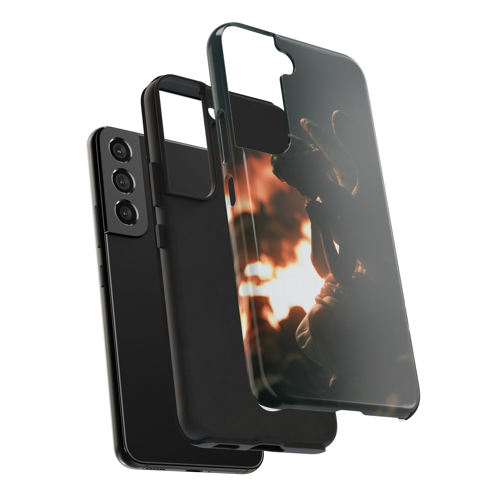 Mourning angel phone case