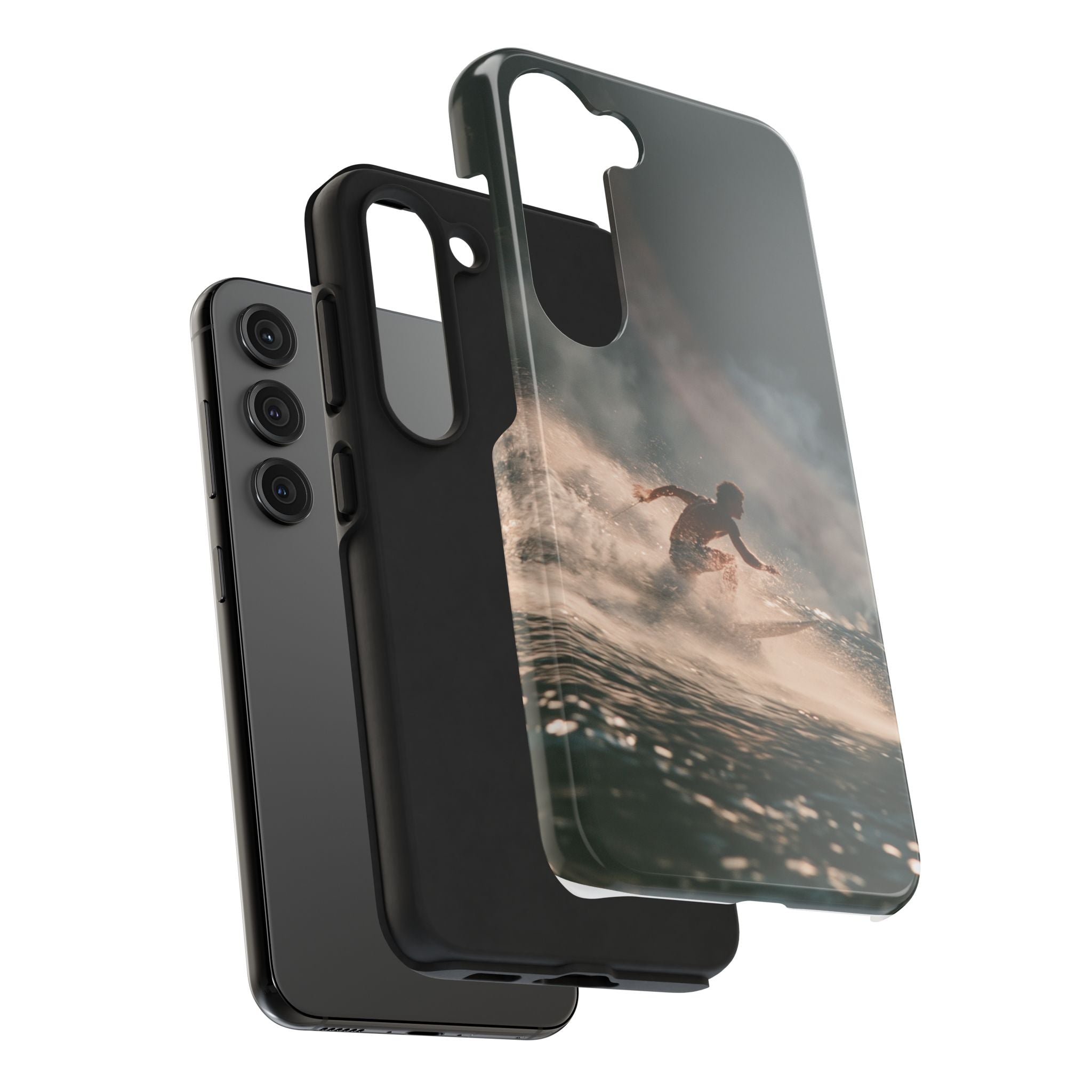 Wave catcher phone case