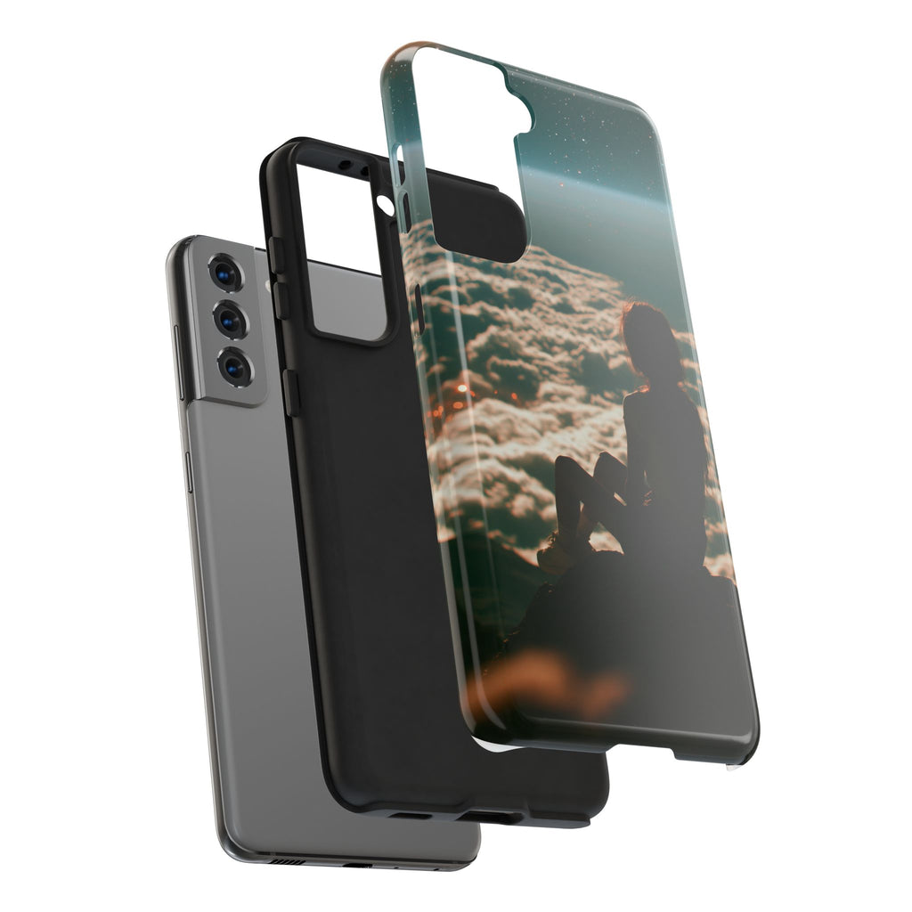 Lonely girl phone case