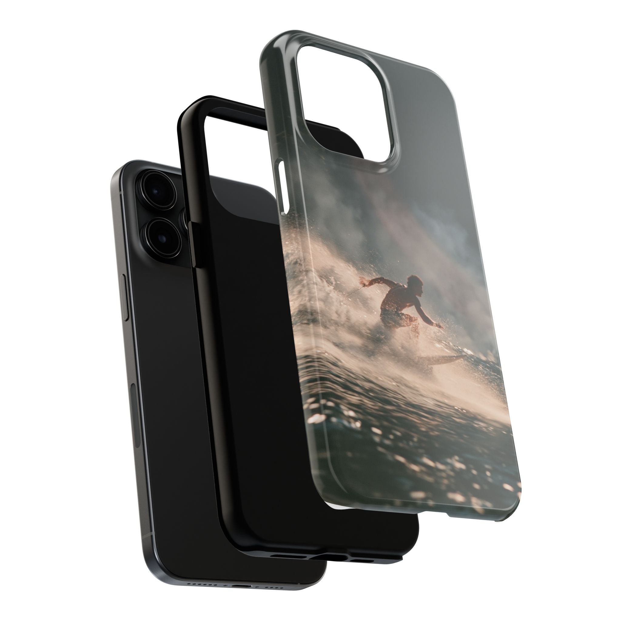 Wave catcher phone case