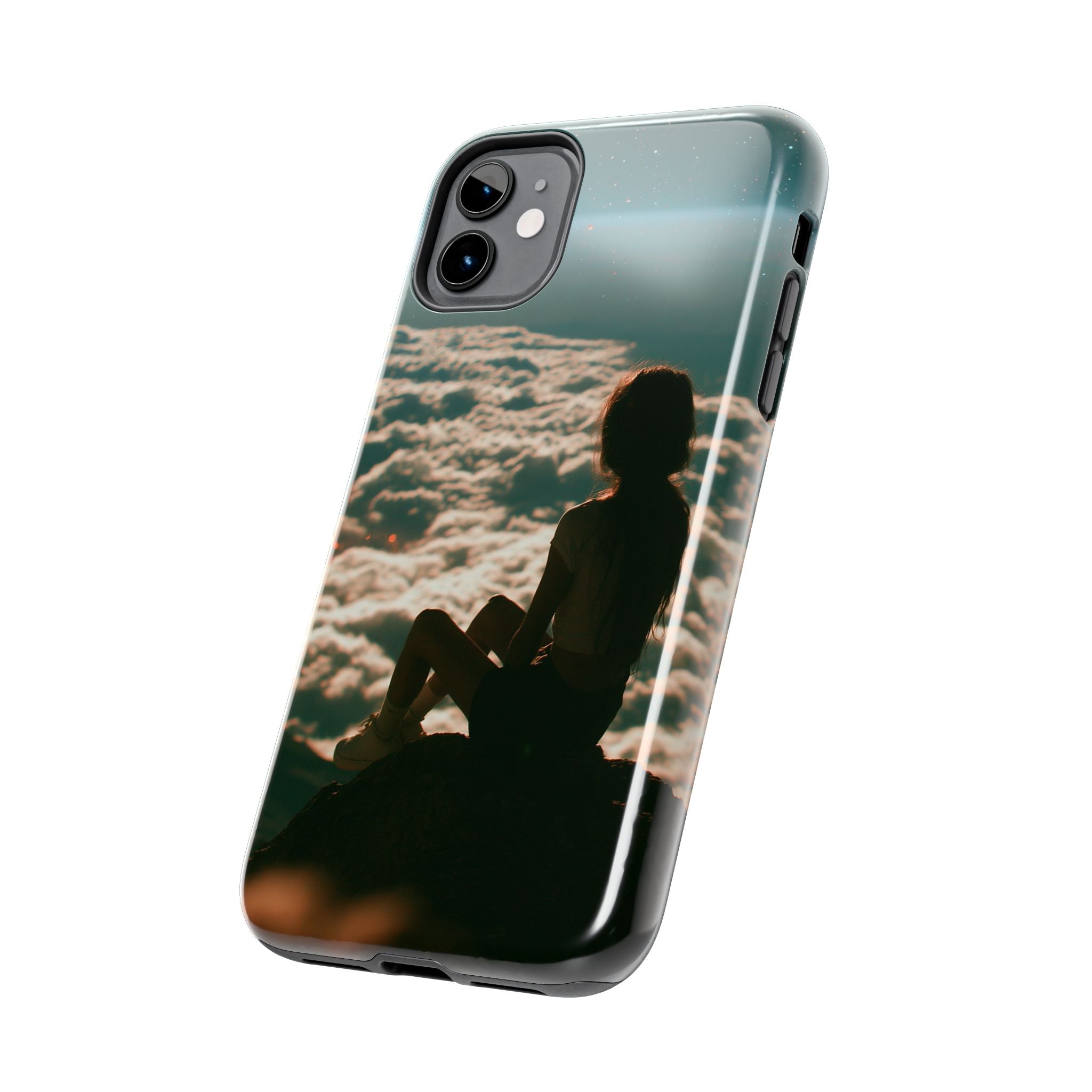 Lonely girl phone case