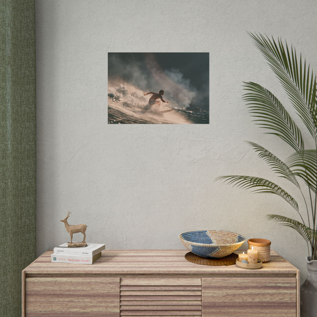 Wave catcher poster