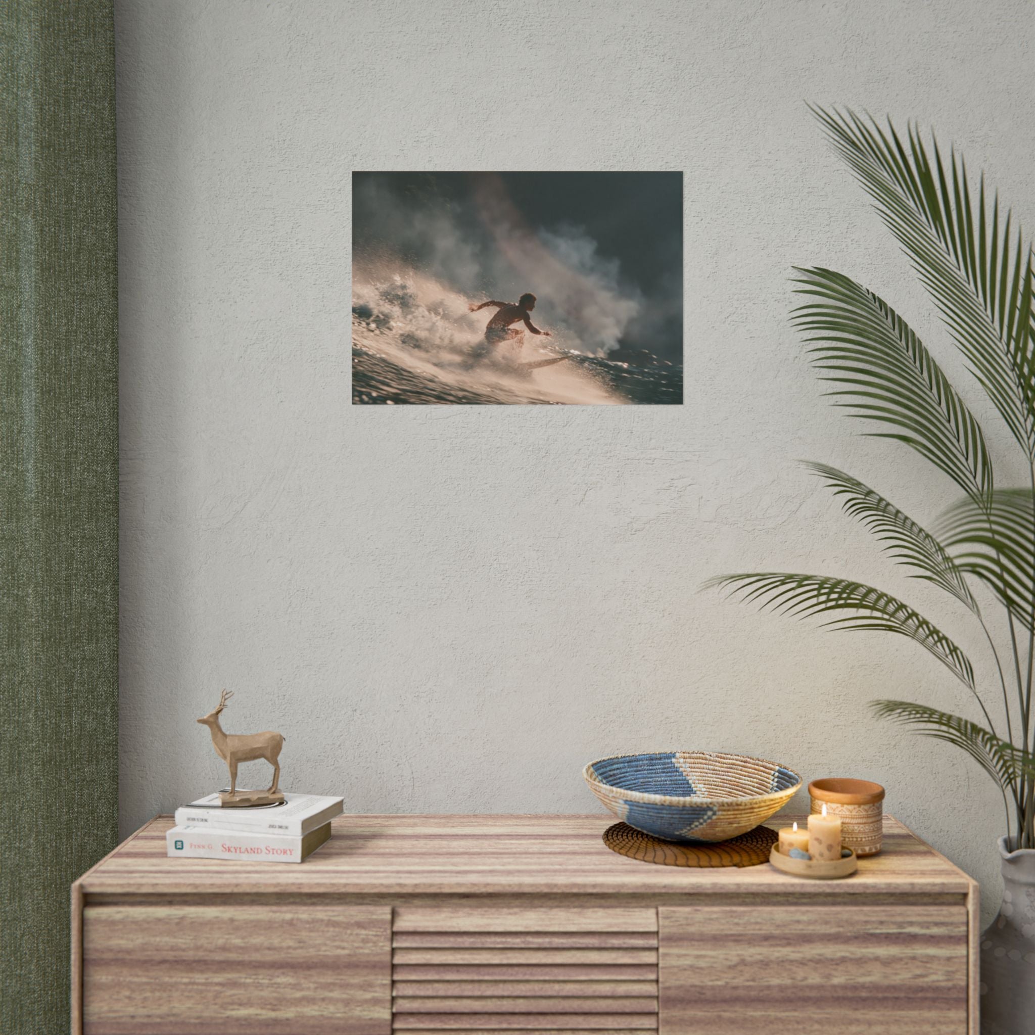 Wave catcher poster