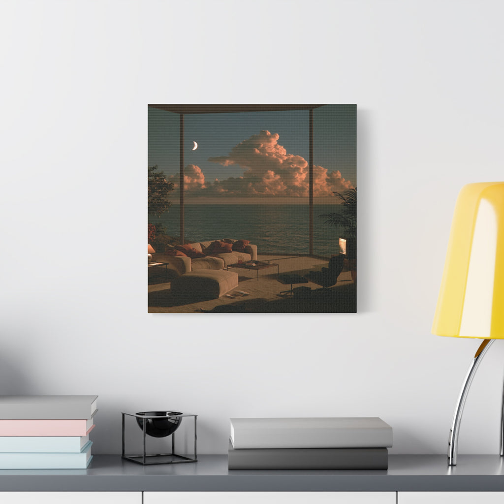 Serenity matte canvas print