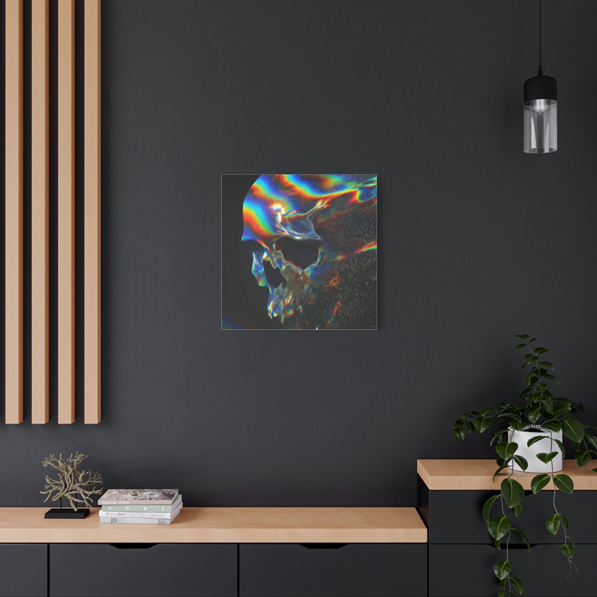 Spectrum matte canvas print