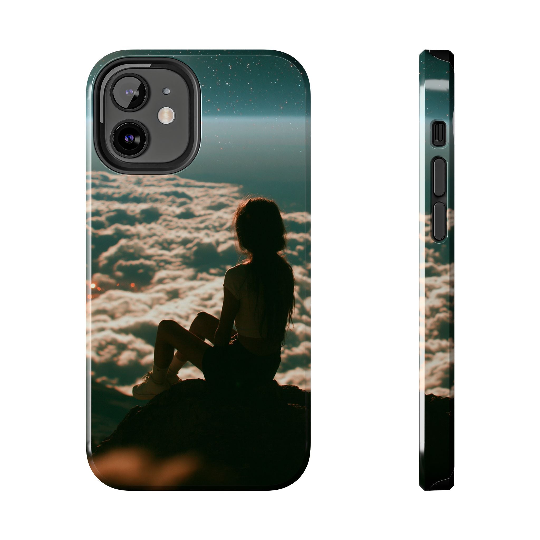 Lonely girl phone case