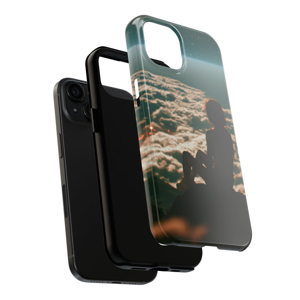 Lonely girl phone case