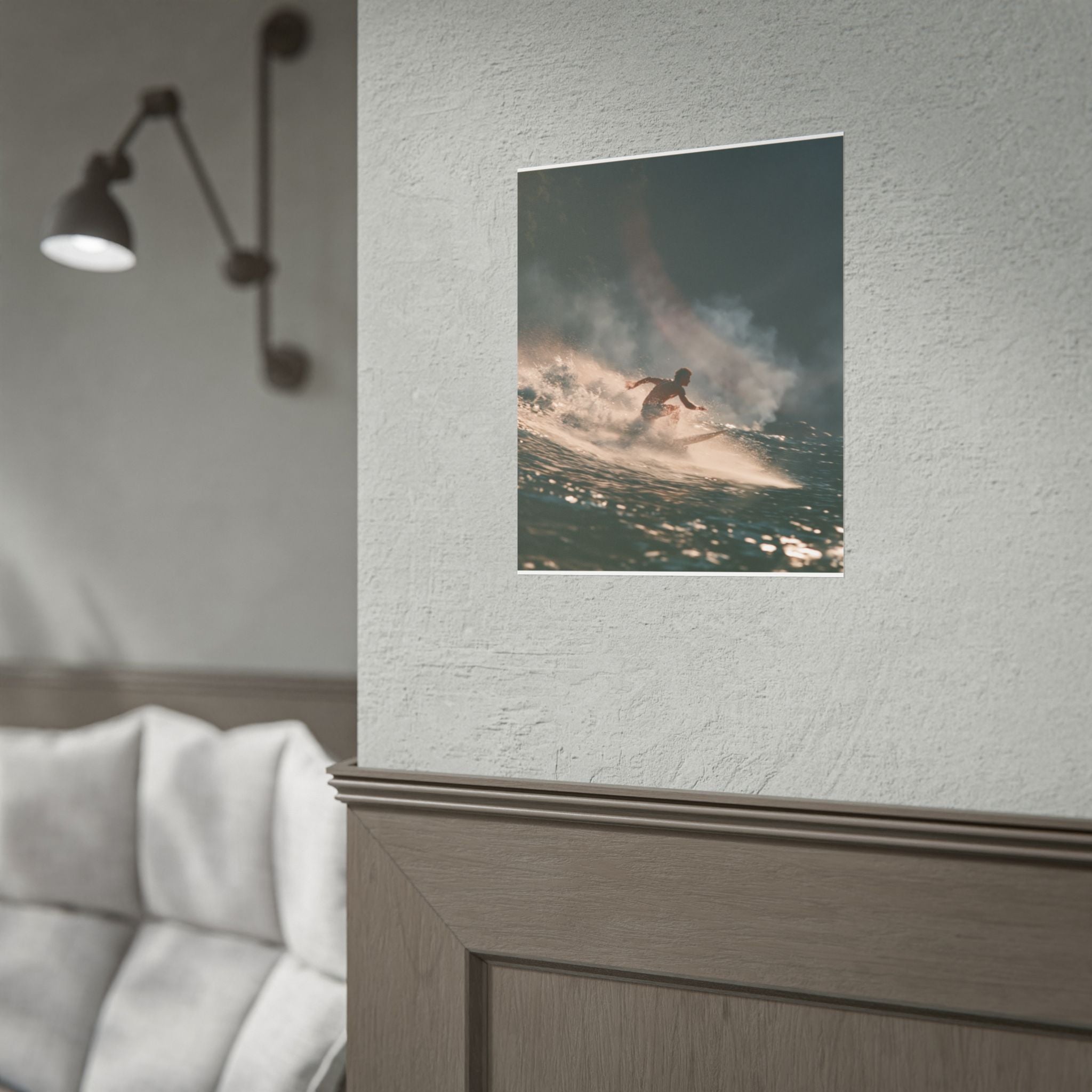 Wave catcher poster