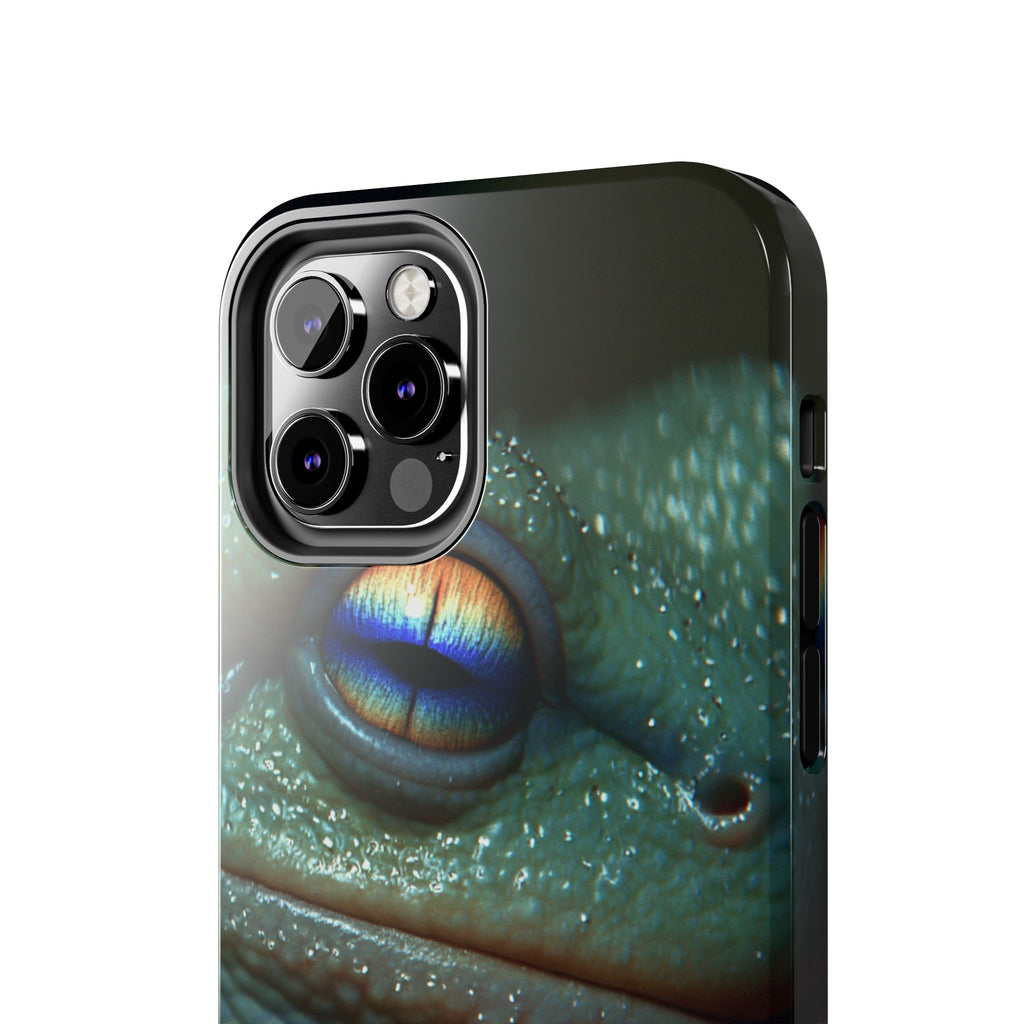 Trippy frog phone case