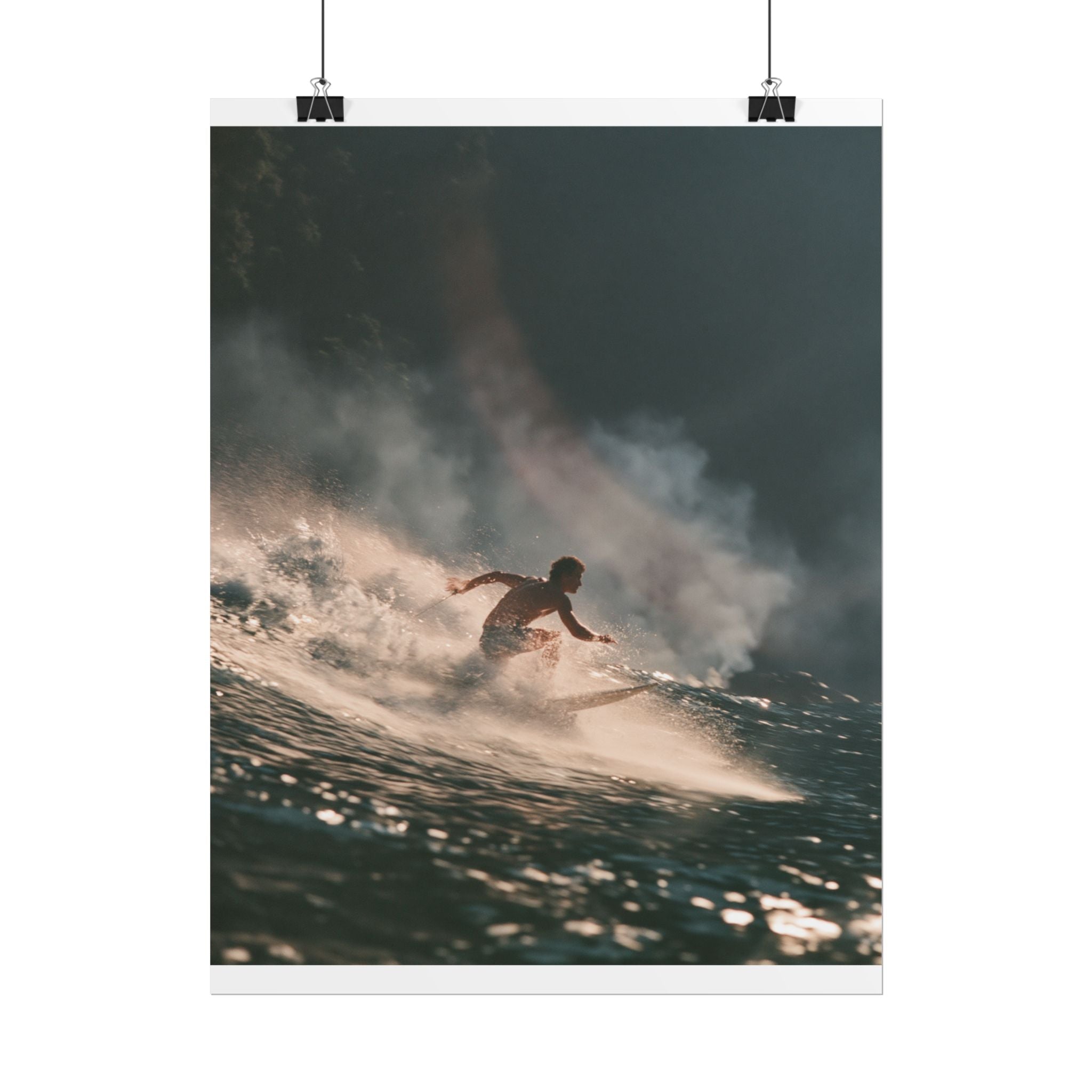 Wave catcher poster
