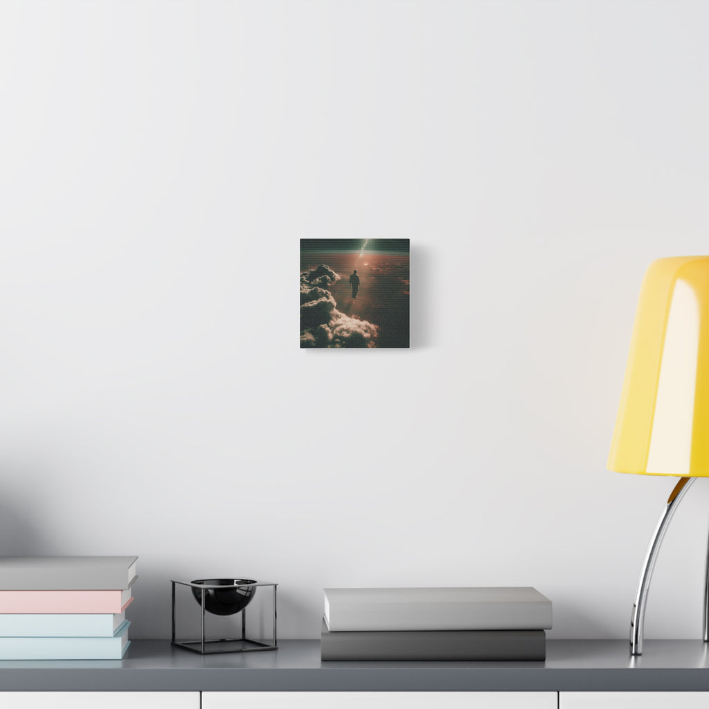 Wanderer matte Canvas print