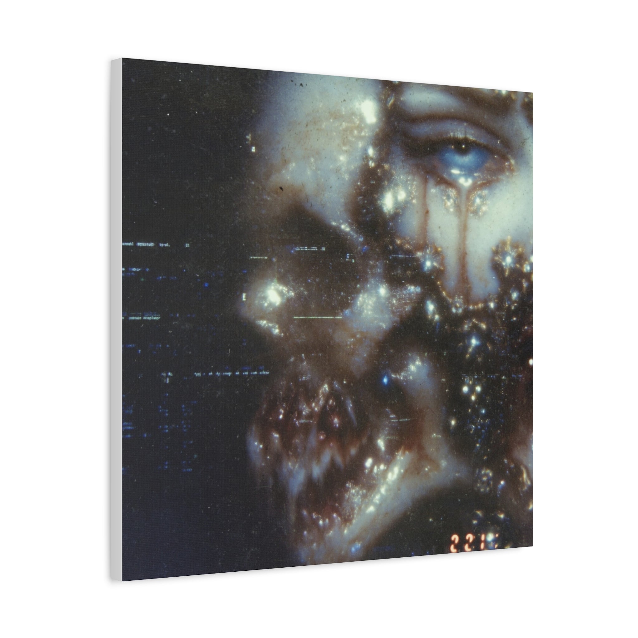 Devastation matte Canvas print
