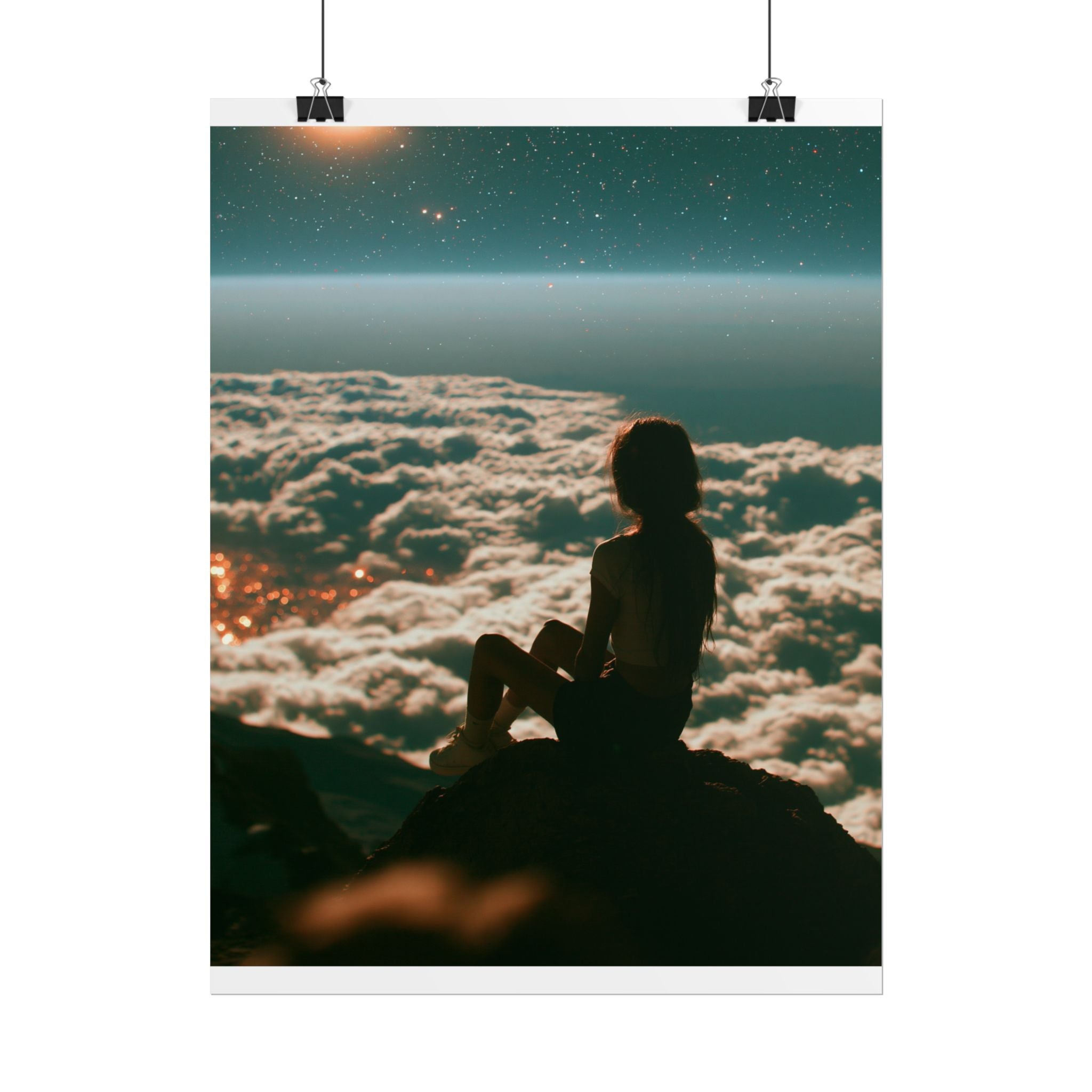 Lonely girl poster